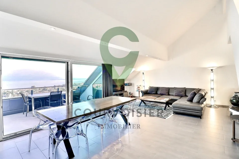 Prestigieux 4,5 pièces avec panorama exclusif sur le lac et les montagnes