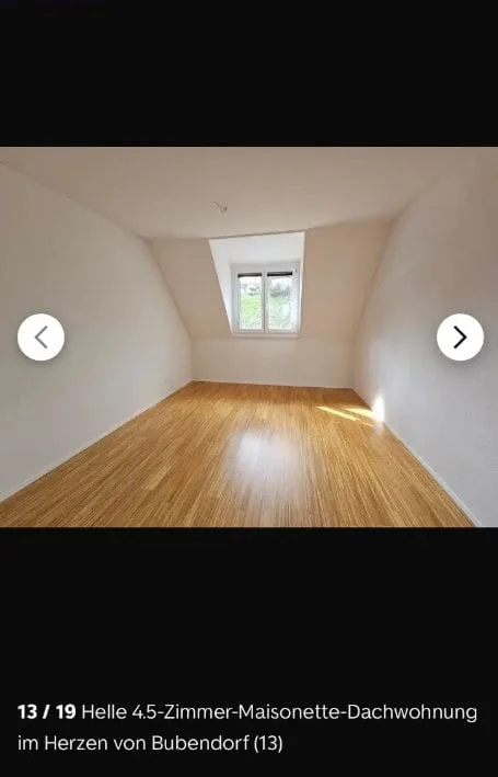 Beautiful 4.5-room maisonette apartment