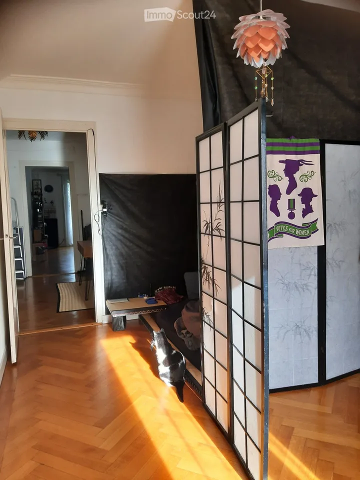 2 Zimmer hell in Pérolles