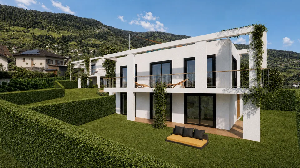 NEUVE - 95 m2 de Terrasses et ROOF-TOP pour cette VILLA 5.5 pcs de 344 m2 utiles