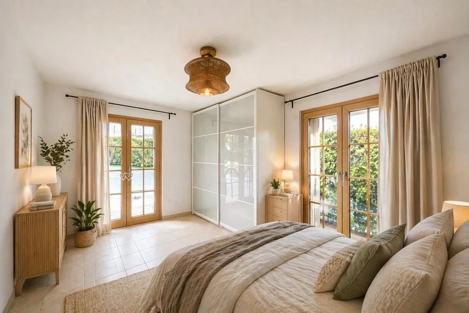 Superb 4.5 room apartment with large private garden