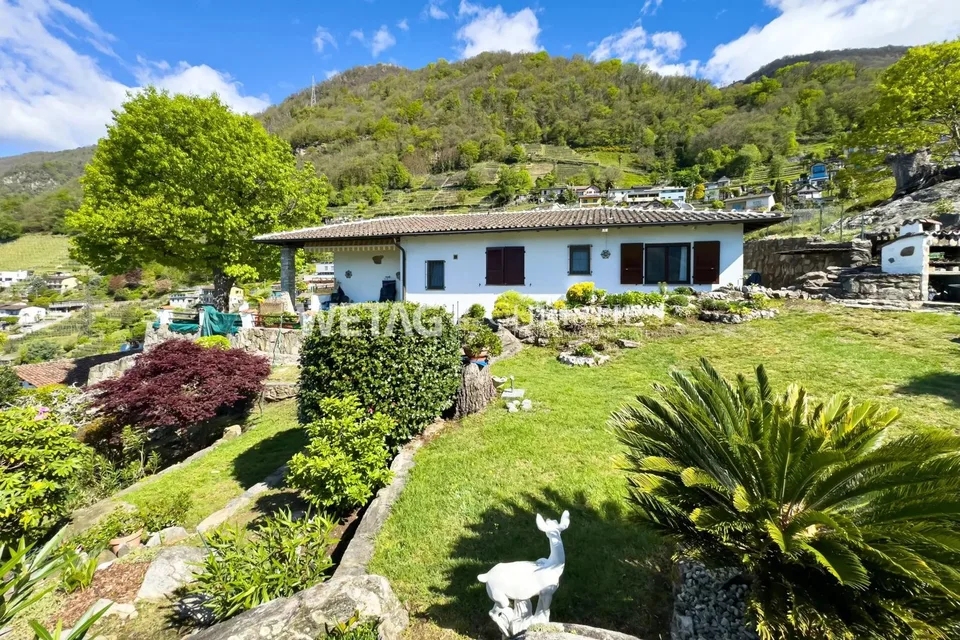 Riazzino?Lavertezzo: Mediterrane Villa mit grossem Garten & Aussenpool zu verkaufen – Foto 11 von 13