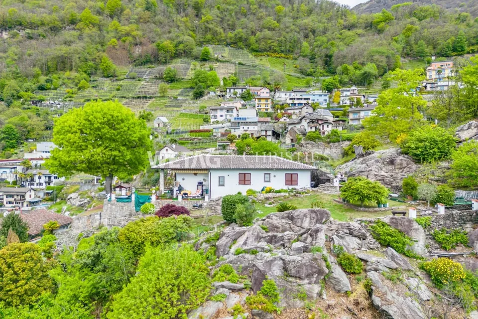 Riazzino?Lavertezzo: Mediterrane Villa mit grossem Garten & Aussenpool zu verkaufen – Foto 12 von 13