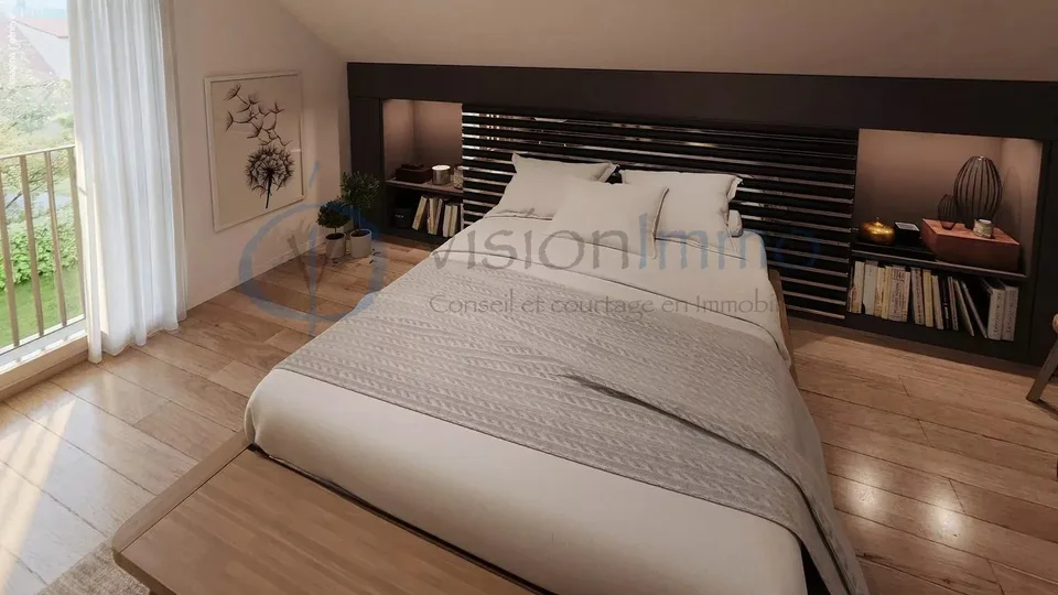 Villas contemporaines neuves de 6 pièces à Onex
