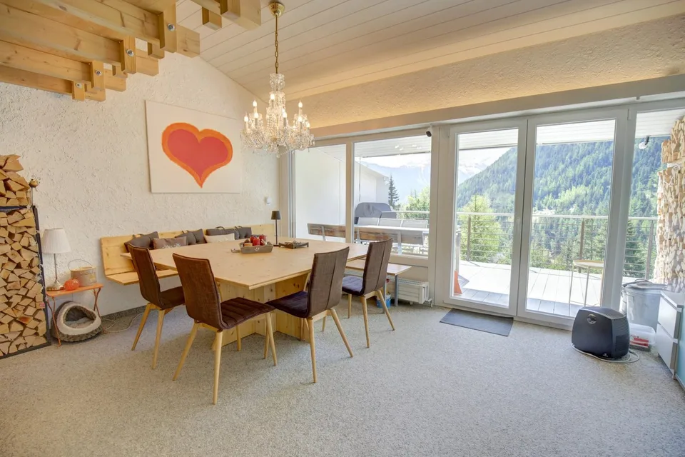 Mitten im Herzen des Waldes, schönes Reihenhaus in Champex-Lac!