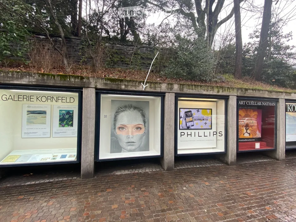 Schaufenster in Zürich