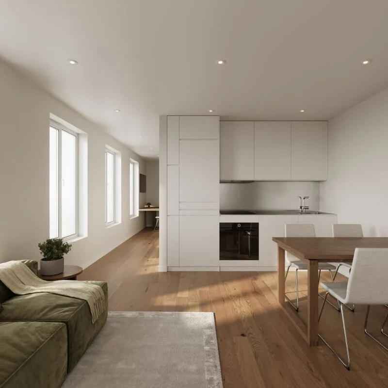 Erstvermietung: Hochwertig ausgebaute 2.5-Zimmer-Stadtwohnungen