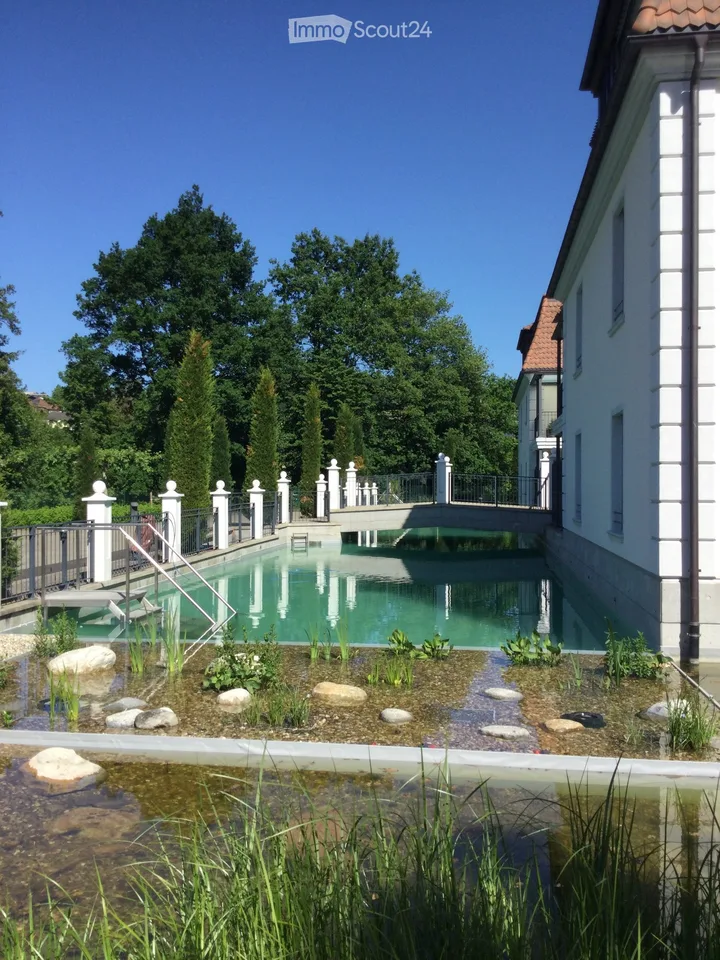 Élégance au bord de l'étang – vie moderne dans un idylle naturelle avec oasis de piscine à Pfaffnau / LU – photo 52 sur 56