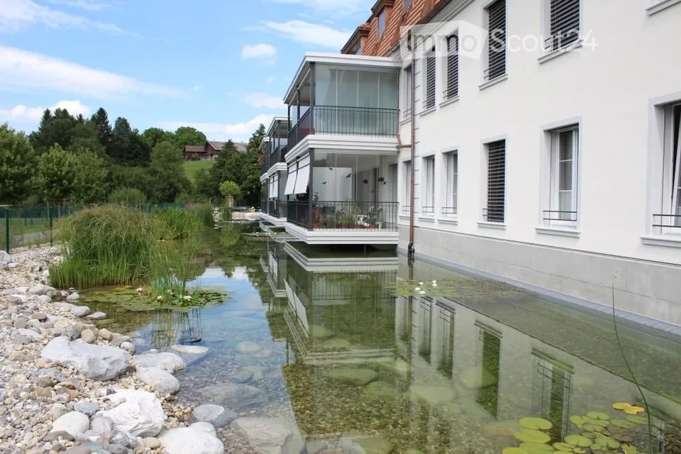 Élégance au bord de l'étang – vie moderne dans un idylle naturelle avec oasis de piscine à Pfaffnau / LU – photo 56 sur 56