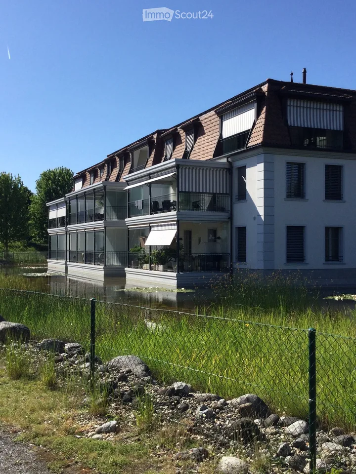 Élégance au bord de l'étang – vie moderne dans un idylle naturelle avec oasis de piscine à Pfaffnau / LU – photo 54 sur 56