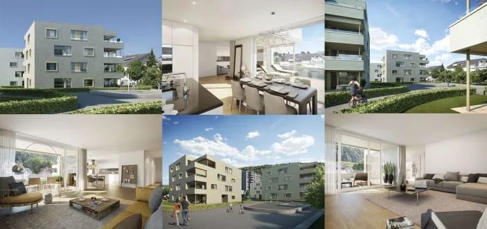 Traumwohnung im Neuhushof in 6014 Luzern-Littau