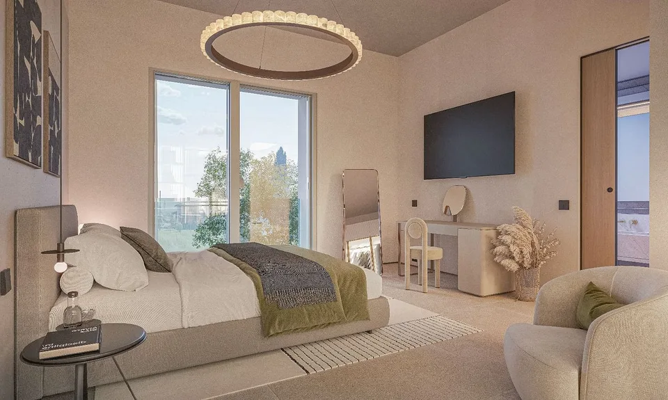 Moderna casa a schiera a Caslano a pochi passi dal lago
