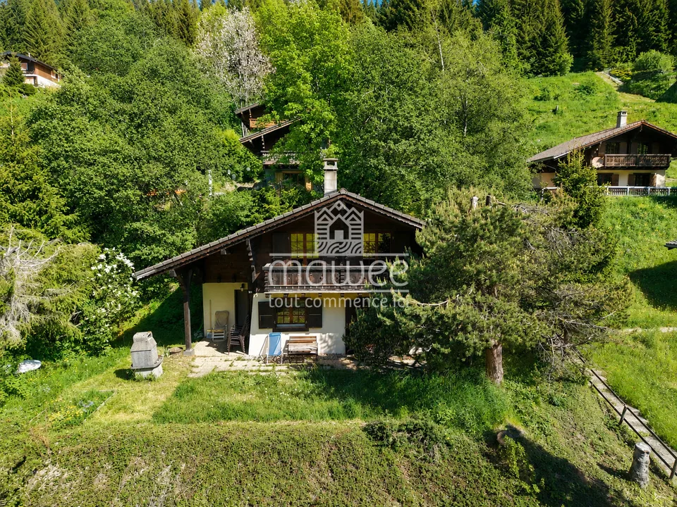 Charmant chalet de 4.5 pièces, idéal en résidence secondaire.