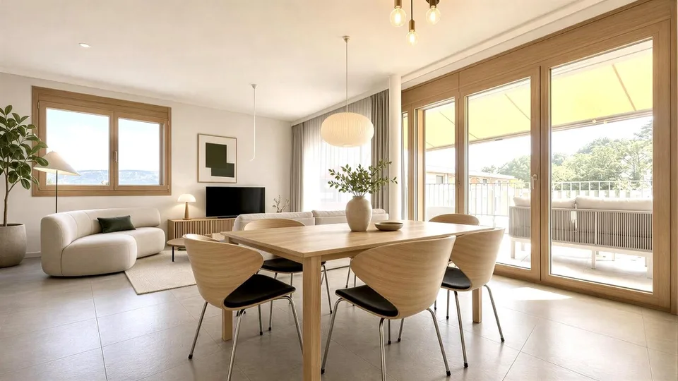 CASATAX - Prächtiges 3-Zimmer-Dachgeschoss mit Umfassungsterrasse