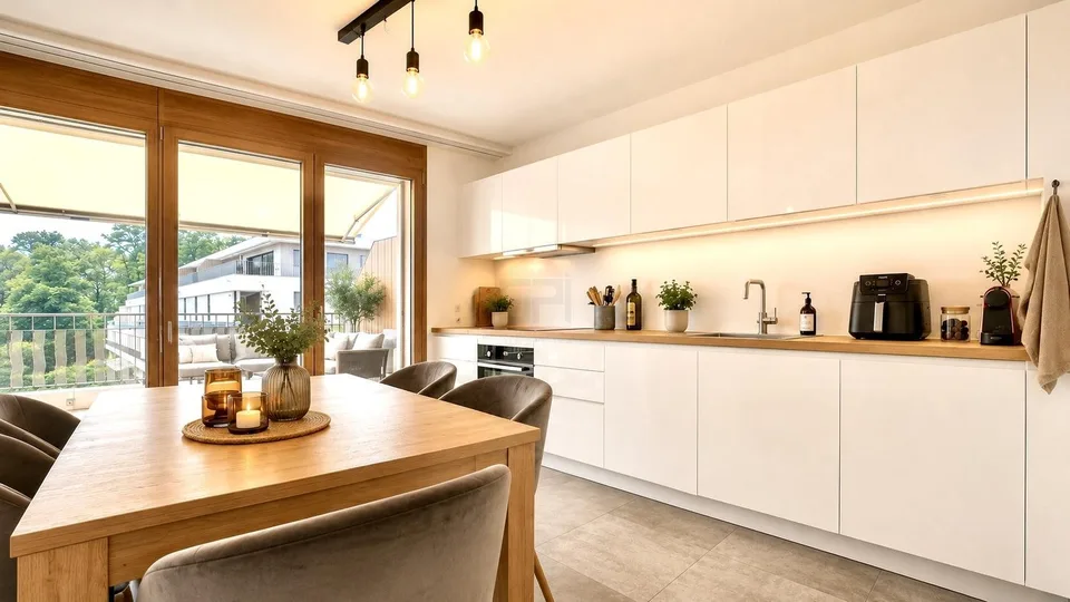 CASATAX - Prächtiges 3-Zimmer-Dachgeschoss mit Umfassungsterrasse