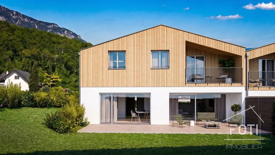 Neue Villa 4,5 Zimmer in Reißenende - Garten, Terrasse und Blick auf Dents-du-Midi - Muraz – Foto 18 von 37
