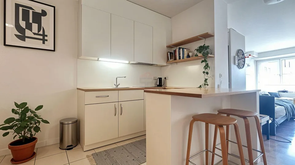 Affascinante studio di 44 m², situato in un luogo molto ricercato.