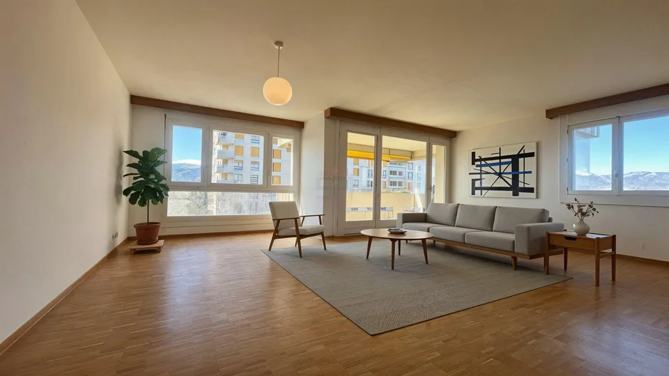 Prächtige 6-Zimmer-Wohnung mit Panoramablick