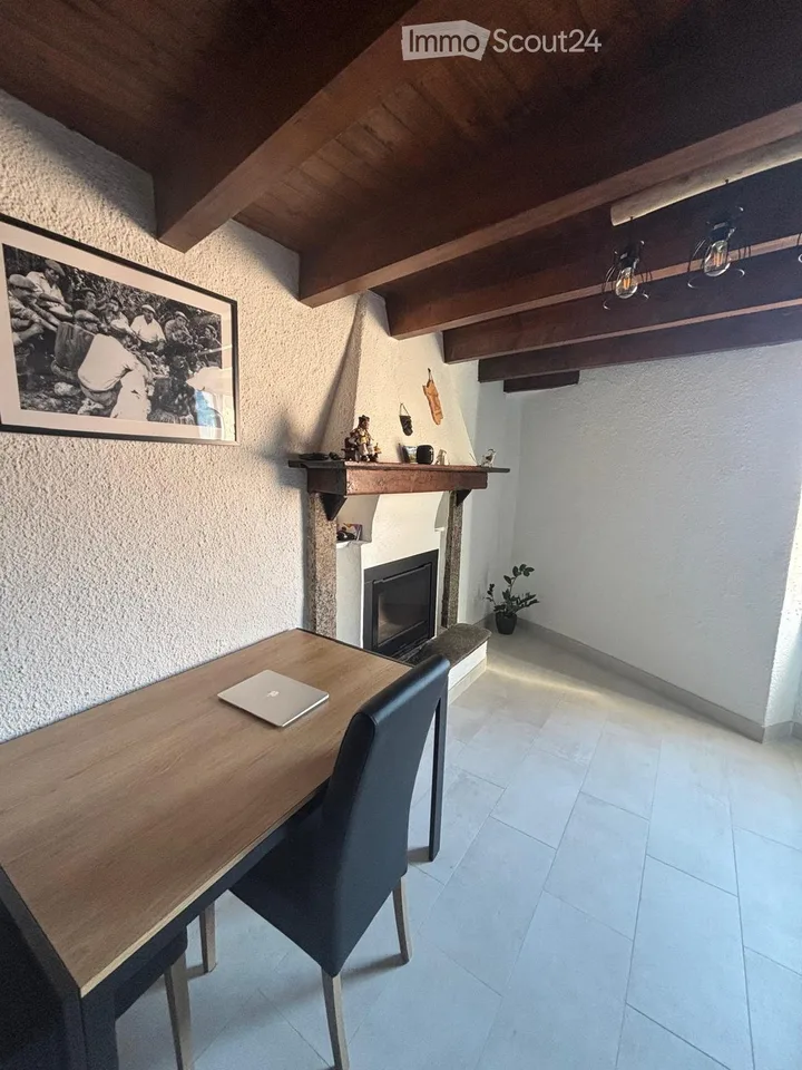 Vezio-Alto Malcantone: Möblierte Wohnung zu vermieten