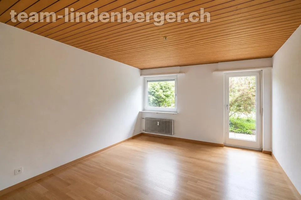 Attraktive Gartenwohnung an ruhiger Lage