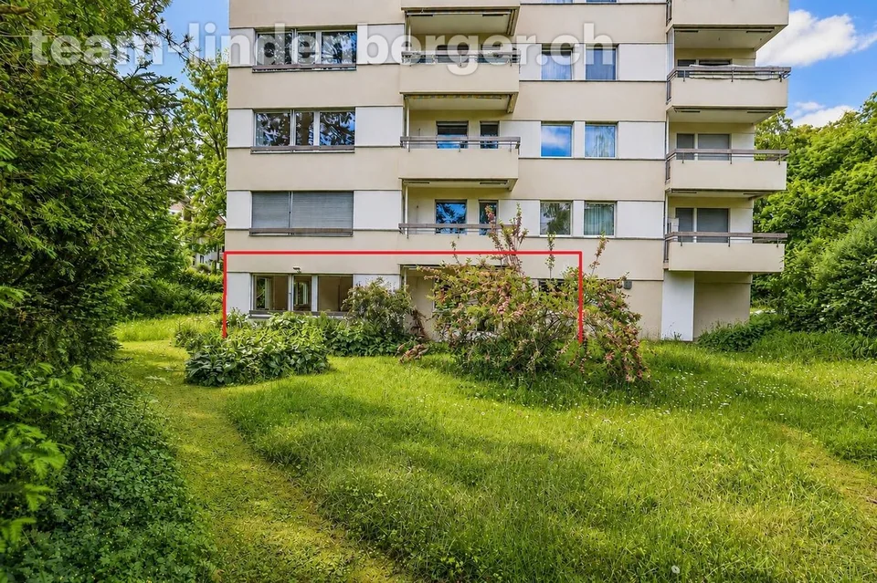 Attraktive Gartenwohnung an ruhiger Lage