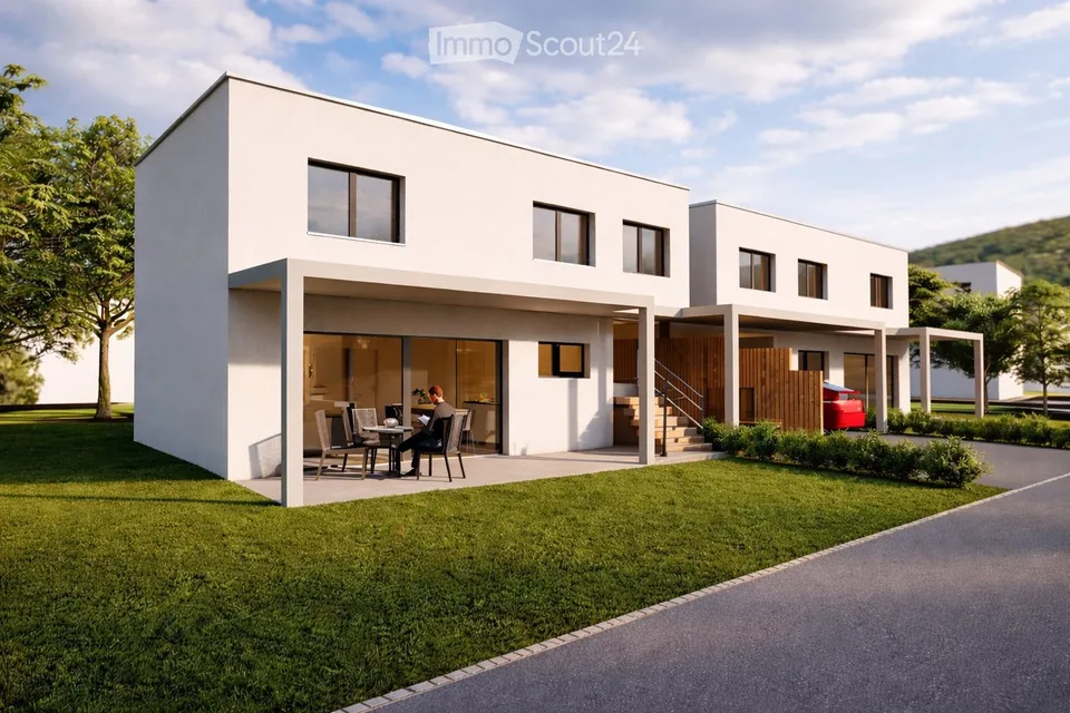 Villa neuve 6.5 pcs avec terrasse et jardin  Quartier calme