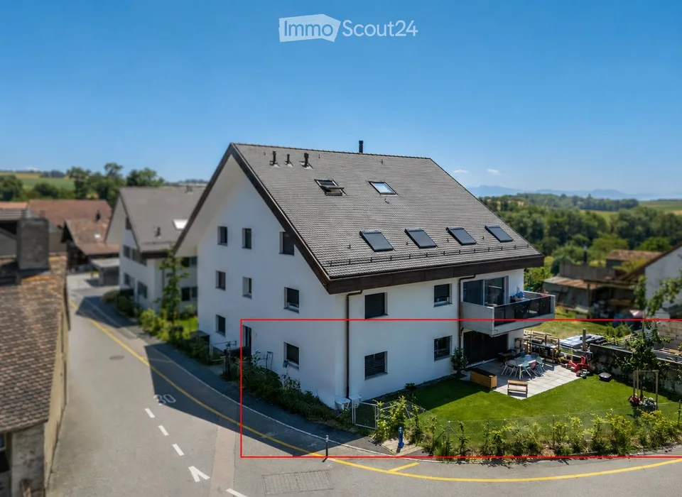Superbe appartement 3,5 pièces neuf avec grand jardin