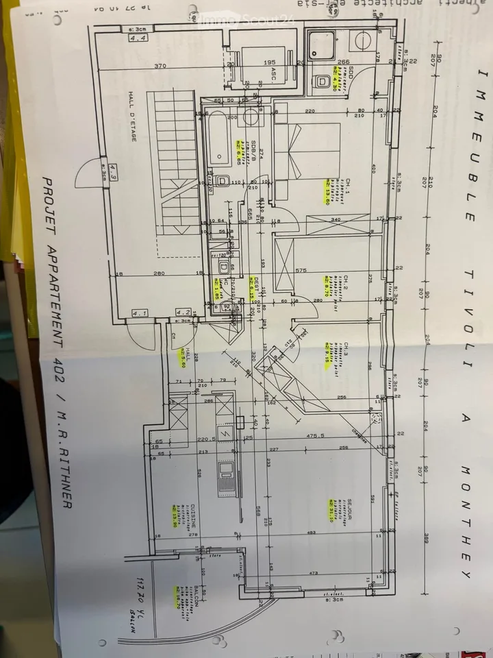 appartement 4,5 pèces 117 m2 - libre le 01 octobre 2026
