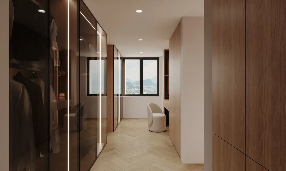 Penthouse mit atemberaubendem Panoramablick und Seeblick