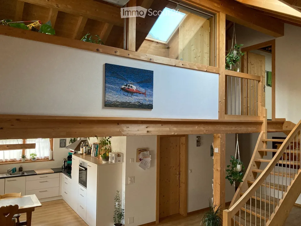 Geräumige 4.5-Zimmer-Maisonettewohnung an zentraler Lage in Schiers / GR