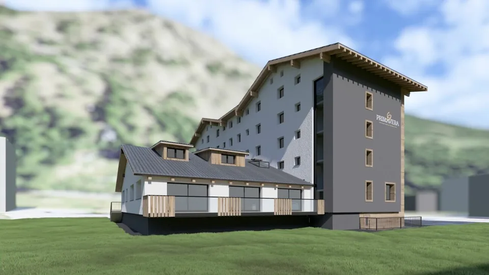 Primavera Saas-Grund. Maisonette. Bewirtschaftete Zweitwohnung.