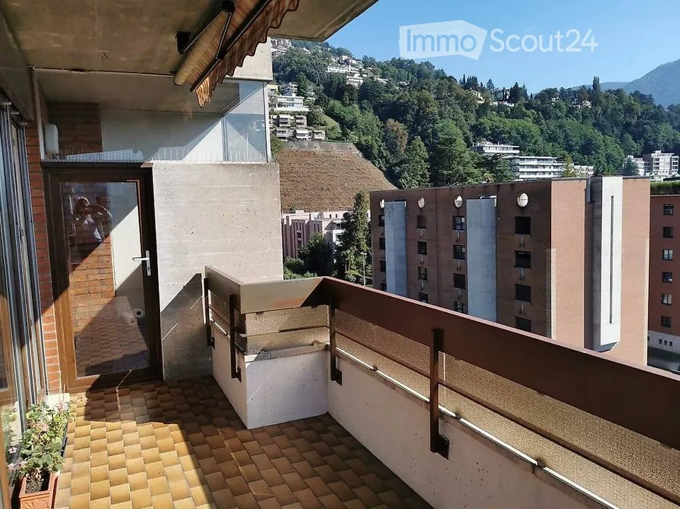 Lugano, privat vermietet 3.5 Zimmer möbliert oder unmöbliert