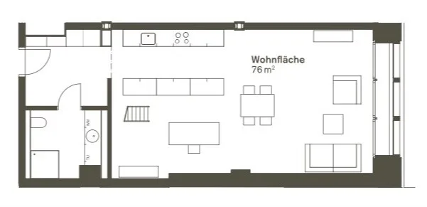 Loft-Wohnung im Industrial Stil