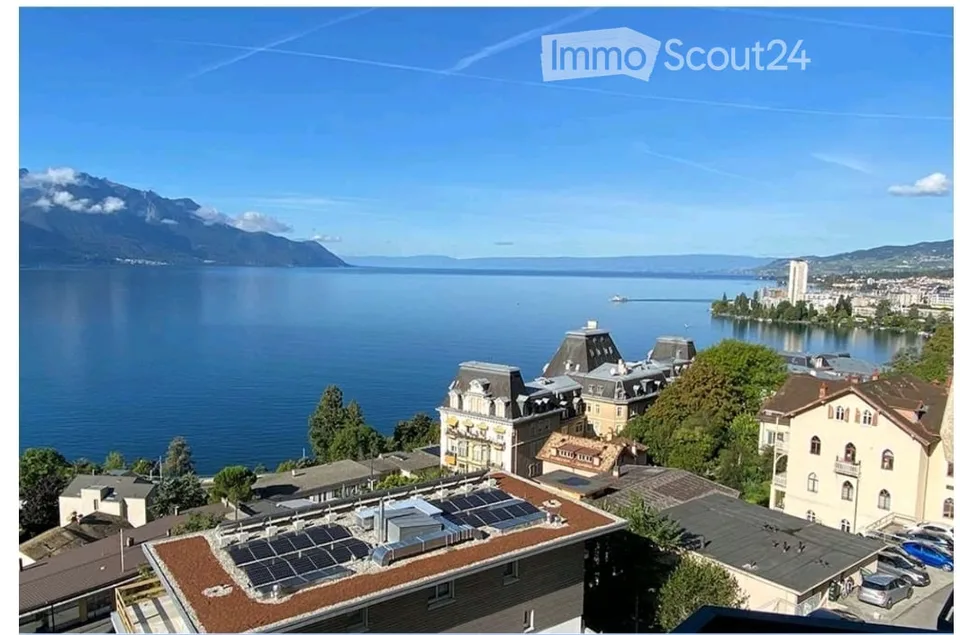 2.5 pièces, Territet. Vue panoramique sur le Léman