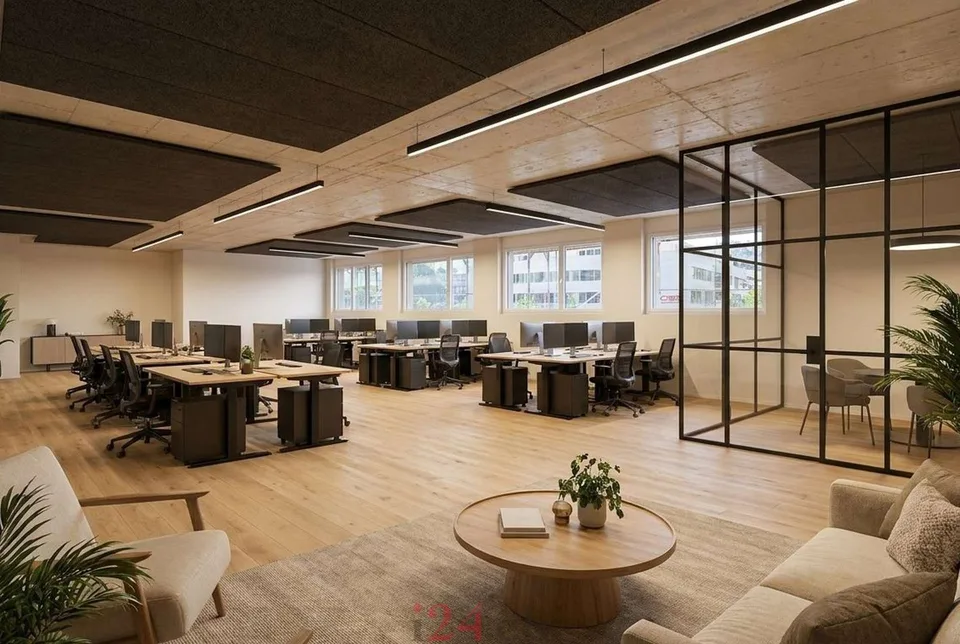 Espace commercial exclusif au 2e étage - aménagement intérieur par le locataire
