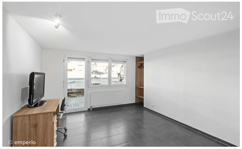 Appartement meublé de 1,5 pièces avec balcon à Gampel – disponible immédiatement !