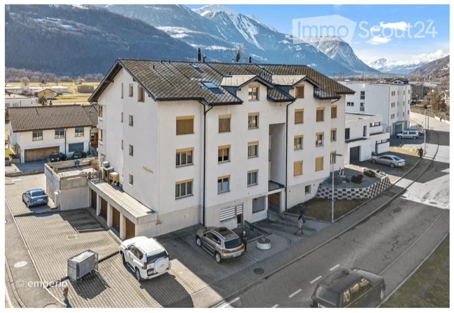 Möblierte 1.5-Zimmer-Wohnung mit Balkon in Gampel – sofort verfügbar!