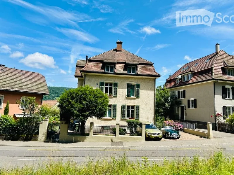 Charmante 4.5-Zimmer-Wohnung im Erdgeschoss in Baden