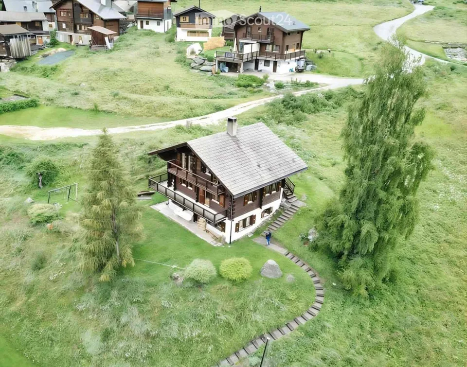 Grimentz/Zinal, appartement ds chalet, location à la saison