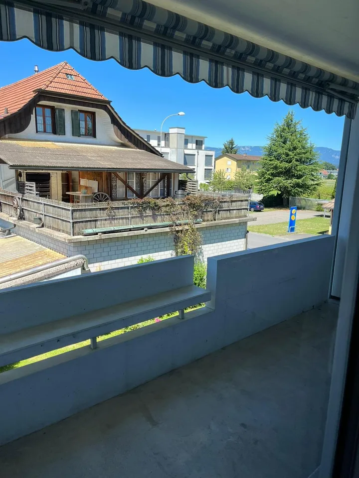 Gemütliche 1-Zimmer-Wohnung mit Balkon in Utzenstorf