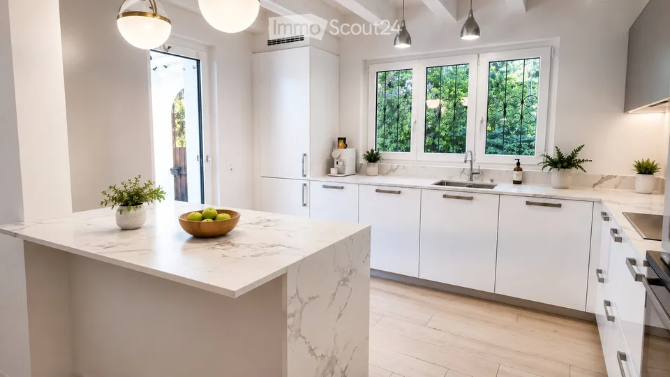 Bella casa recentemente ristrutturata di 8,5 locali con grande giardino