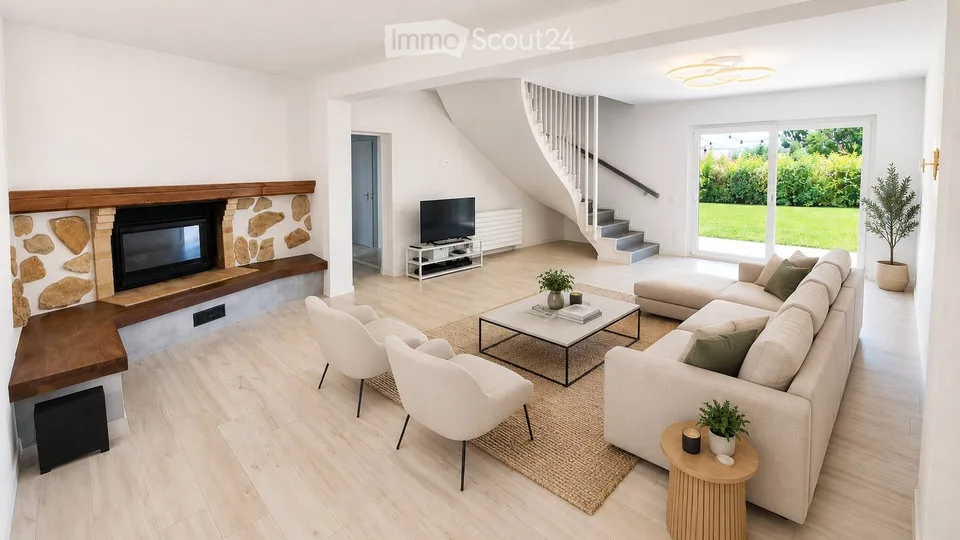 Bella casa recentemente ristrutturata di 8,5 locali con grande giardino