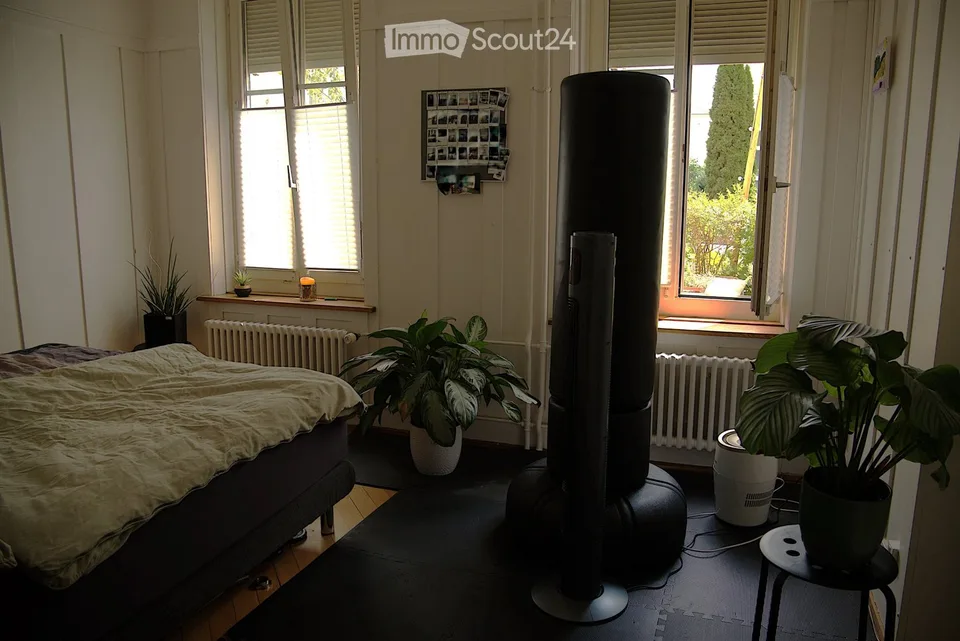 Befristet: Möblierte 4-Zimmer-Altbauwohnung in St Gallen
