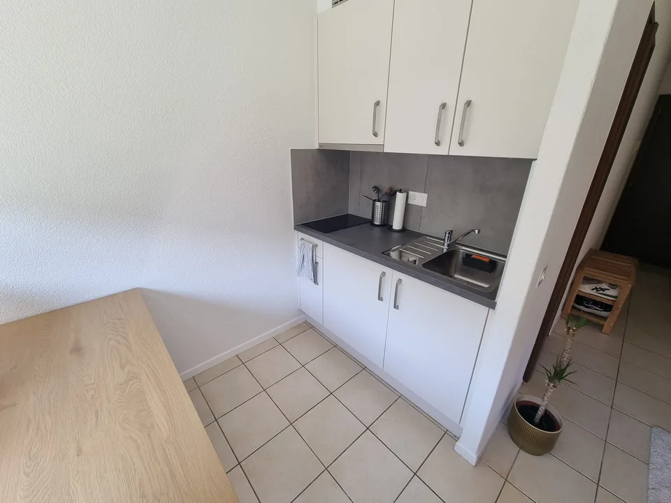 Bright 1-room studio with balcony in Sion