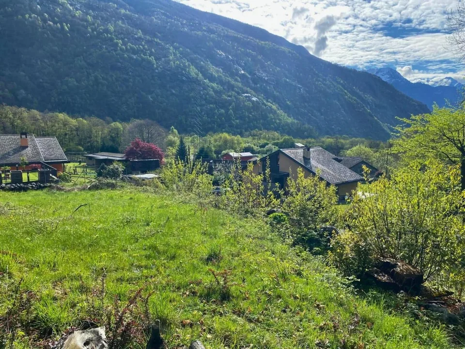 Terreno edificabile con piscina naturale a Giornico - Residenza primaria