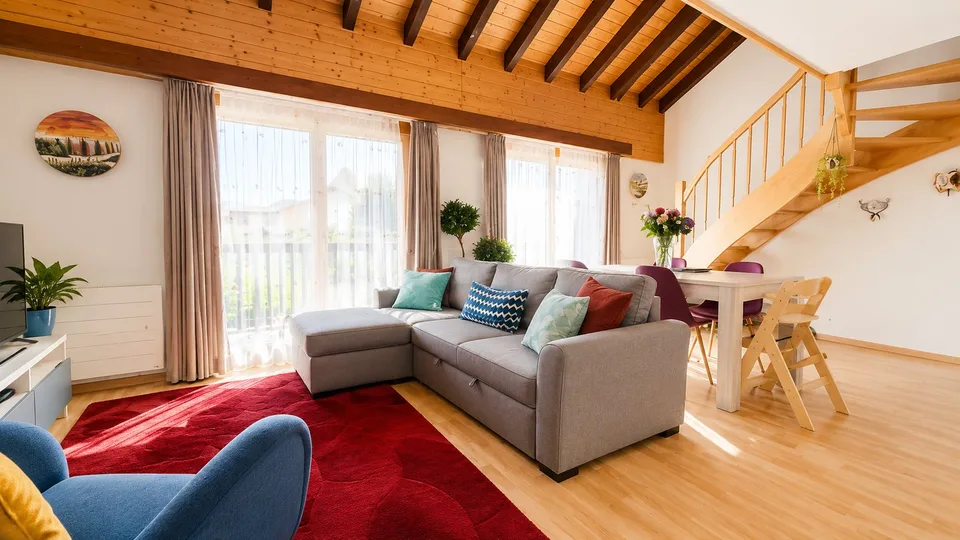 Charmant duplex familial entièrement rénové au coeur de Chavannes-de-Bogis