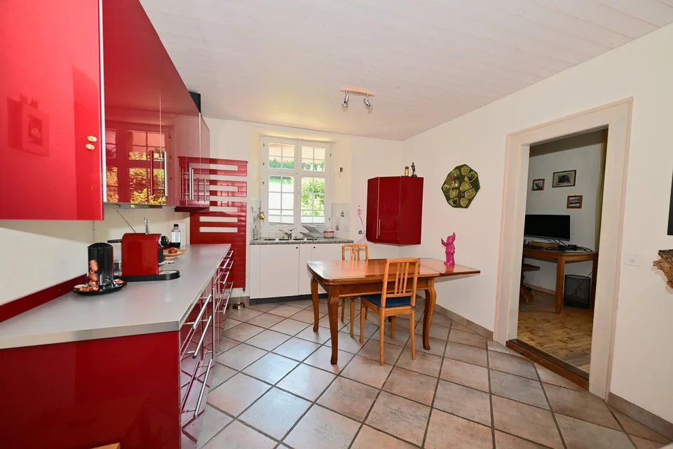 Propriété en appartement dans une ferme historique avec confort de vie moderne et jardin de rêve