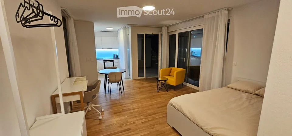 Studio meublé  à 2 min de lUNIL, lEPFL & du métro M1