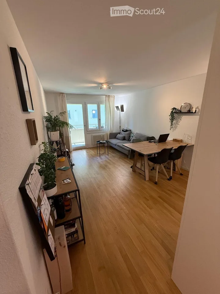 Möblierte 3.5-Zimmer-Wohnung im Erdgeschoss in Zollikofen