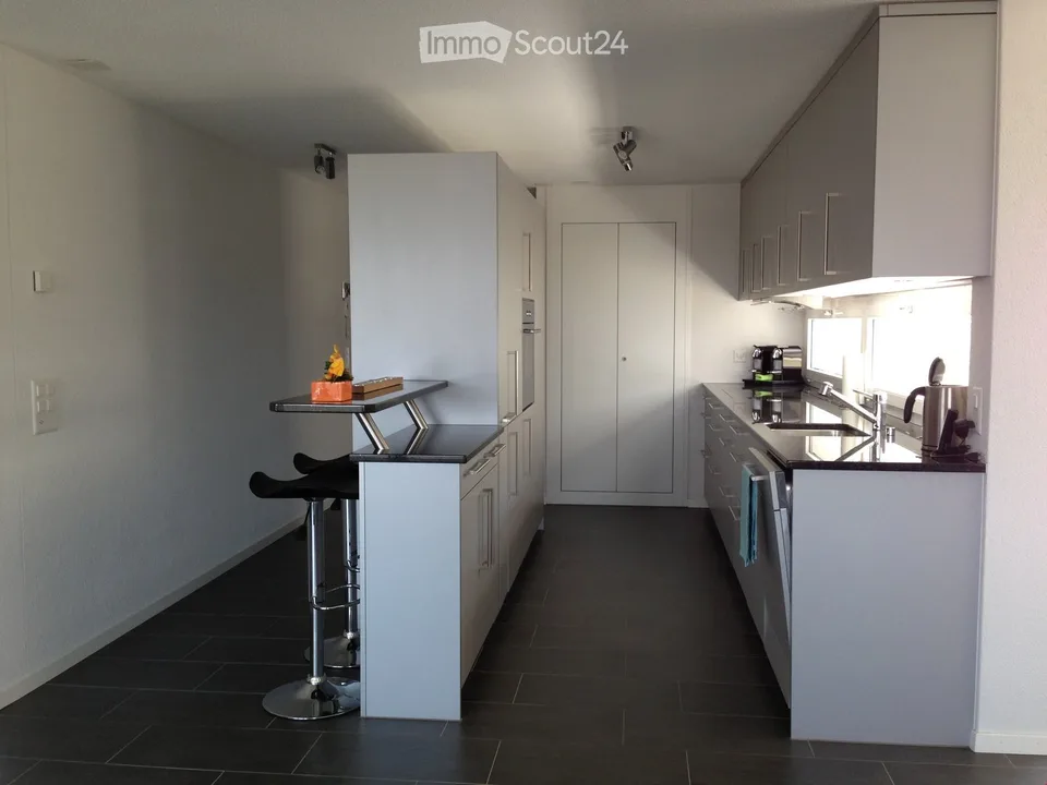 Beautiful, modern apartment with 2 balconies and large rooftop terrace